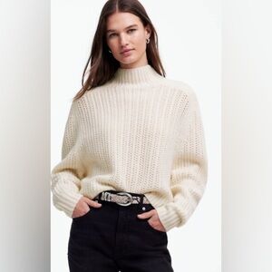 Madewell Crochet Sweater